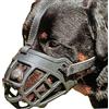 Ulalaza La museruola per Cani in Silicone impedisce di mordere la museruola del Cane da addestramento Che abbaia per Cani di Taglia Medio-Piccola