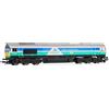 Hornby R30428TXS Railroad Plus con Sound Aggregates Classe 66 Sence 6671100 Gauge