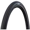 Schwalbe Pneumatico per bicicletta G-ONE Comp Plus - Pneumatico Gravel 28 pollici per bici da gravità urbana - con protezione da foratura, strisce riflettenti & Green Compound