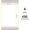 Zebra Labels White Compatibile - ZE10010034