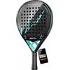 WINPADL Racchetta da padel Zone One in fibra di carbonio - telaio 100% carbonio, nucleo Soft EVA, 365 g, forma a goccia, superficie ruvida - Per uomo e donna (Turchese)