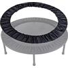 APJJ Protezione per Bordo di Tappeto Elastico 96cm 101cm 122cm 152cm, Copertura Bordo trampolino elastico da giardino, Protezione per Molle di Trampolino, Resistente a Raggi UV e Strappo,Nero,40in 101cm