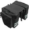 Hperu Borsa per portabici, Sacchetto da Sella per Biciclette 30L Basso di BICIO di BITO in Grande Bike in MAGLIO in Bike Doppio LATURA Bike PERCHIO MULTISCOLA
