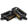 IBK Coppia Pedali Sportivi Antiscivolo universali per Bicicletta con rinfrangenti MTB Mountain Bike