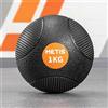 METIS Sfere mediche - da 1 kg a 10 kg | Home Fitness e Palestra Slam Ball - Finitura in gomma ruvida ad alta presa, 3 kg