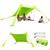 Generico Tendone Da Spiaggia Portatile - Tendone Parasole Spiaggia | Ombrellone Portatile Protezione Solare Da Arenile | Tendalino Parasole Da Arenile Tendalino Da Mare | Persone Ombrellone Portatile Anti-uv