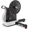 ELITE JUSTO 2 Home Trainer Smart Interattivo, Rullo a Trasmissione Diretta con Misurazione Potenza, Compatibile Zwift