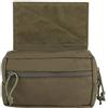 GYDEHUTJ Tactical Dump Drop Pouch Utility Tool Bag con Gancio e Loop per JPC CPC AVS Vest Airsoft Caccia Schermaglia