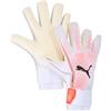 PUMA Guanti da portiere ULTRA ULTIMATE Hybrid 8.5 White Glowing Red Black