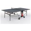Garlando Tavolo Ping Pong Performance Outdoor con Ruote - Piano Grigio