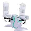 DFBBB Esercitatore A Pedale Motorizzato per Gambe E Braccia, Mini Cyclette con Protezione per Le Gambe, Cyclette Elettrica Motorizzata Fitness per Anziani