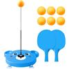 Generic Attrezzo da pong da pong, regolabile in altezza, portatile, con morbida, per sport indoor, attrezzatura da allenamento con design pieghevole, strumento per pong per bambini e