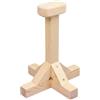 QSTDGVPW Bastoni per Verticale, Attrezzatura per Allenamento a Corpo Libero Impugnatura Comoda in Legno, Calisthenics Attrezzature Indoor e Outdoor, per Ginnastica Artistica, Handstand, Dips e Push-Up