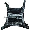 KOCULEMI Borsa pettorale impermeabile per uomo e donna - Zaino da corsa minimalista per allenamento, porta telefono da corsa con spazio aggiuntivo, gilet da corsa leggero, borsa pettorale da