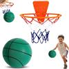 Generico Pallacanestro Silenzioso, Set Da Basket Silenzioso Con Canestro, Palla Da Allenamento Indoor Silenziosa In Schiuma, Pallone Da Basket Indoor In Morbida Schiuma Per Allenamento Di Palleggio E Tiro