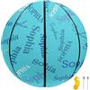 Kinetora Pallone da Basket Personalizzato Decorativo, Personalizzato con Foto e Nome, Regali Commemorativi di Compleanno, il Ritorno a Scuola, lo Staff Tecnic (Stile 3)