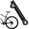 Generic Supporto per parafanghi per bici, adattatore per staffa forcella regolabile, parti parafanghi per bici, adattatore di montaggio per forcella resistente alle intemperie, parti di riparazione per