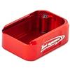 Toni system Pad +1 Colpo alleggerito Beretta 92x Defensive per IDPA (Rosso)