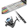 MG GROUP Kit Trota Lago Canna TRABUCCO Hydrus Rtx + Mulinello a scelta (Canna 2-8gr, HYDRUS 3000)