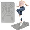 JINGLING Tappetino per fitness, 8 mm, ammortizzante, 8 mm, per pavimento in palestra a casa, durevole, antiscivolo, per fitness indoor e outdoor