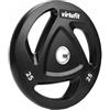VirtuFit Dischi in gomma olimpica serie 1,25 kg fino a 25 kg (25 chilogrammi)