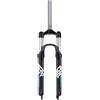 LHHL MTB Forcella Ammortizzata Bici 26 27.5 29 Dritto 1 1/8 Olio/Primavera Corsa 100mm Freno Disco Blocco Manuale QR 9mm(C-Black,29in)