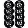 JCXYL EV Ruote per Pattini in Linea 85A, per Esterni, Interni, Freestyle, Pneumatici Resistenti, 64 mm, 70 mm, 72 mm, 76 mm, 80 mm, per Skateboard, Scooter, Pattini a rotelle, Bagagli,76mm