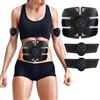 ZHENROG Elettrostimolatore Muscolare EMS Addominali Trainer,Cinghia tonificante addominale con,ABS Stimolatore Addome/Braccio/Gambe/Waist/Glutei Massaggi-attrezzi Uomo/Donna