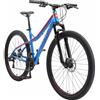 BIKESTAR Hardtail Mountain Bike in alluminio, freni a disco, 27.5 | Bicicletta MTB telaio 17 cambio Shimano a 21 velocità | Azul