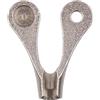 Super B Superb TB-SW 20, Chiave per Raggi di Bicicletta, per nipplo da 3,2 mm Unisex-Adulto, Argento, Piccolo