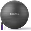 PROIRON Palla Fitness con Pattern di Pose, Fitball 55 cm 65 cm 75 cm con Pompa, Palla per Pilates, Esercizi, Ginnastica e Yoga