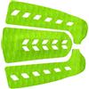 Milageto 3 Pezzi Tavola da Surf Traction Pad Skimboard Surf Traction Tail Pads Deck Grip - Verde