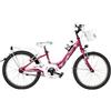 Cicli Puzone BICI BIMBA DA PASSEGGIO MISURA 20 TELAIO VENERE BAMBINA MODELLO BABY BUNNY BB20SC 1V SENZA CAMBIO CON LUCI