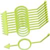 Baoblaze 10x Aiuto per l'allenamento del Biliardo, Accessori per Bambini Migliora Le tue abilità in Piscina Alte Prestazioni con Attrezzatura Sportiva, Giallo