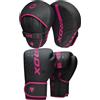 RDX Guantoni da Boxe e Colpitori Boxe Guanti da Passata, Muay Thai Kickboxing Allenamento,MMA Coppia Scudo Sciopero Curvo,Arti Marziali,Pugilato Punzonatura,Pastiglie Sparring Pao Karatè