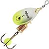 Mepps Cuiller Tournante A Palette Ovale - Mepps Aglia E Brite N°2-4,5G - Argent Chartreuse