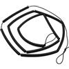 Generico Asta Elastica per il Salto in Alto,Corda di Allenamento Pieghievole Standard da 2.5 m - Attrezzatura per l'Allenamento del Salto Verticale,Per Esercizi Scolastici, Pratica di, Campo, Pista e