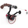 ZYDYZ Combo Super Short Rod Brower, Asta di Pesca e Bobina Set, Mini Ghiaccio Set di Bobina per Canna da Pesca, Canna da Pesca per Bambini, Pesca per Principianti, Canna da Pesca a Bordo, 62 cm ZYDYZ
