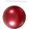 kesurpae Piccola Palla da Pilates per l'allenamento del Core Che Supporta Gli obiettivi di Fitness di Uomini e Donne a casa o in Palestra. Palla da Yoga per Esercizi di, Rosso, 20-25 cm