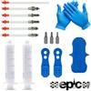 epic Kit di spurgo per freni Clarks | Adatto a M2, Clout, CRS, React, Sync e altri | Esclusivo set di blocchi di spurgo a 2 pistoni e 4 pistoni