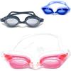AQASKIN Occhialini Nuoto Professionale Modello POWER - SCONTI QUANTITÁ - Anti-Perdita - Piscina e Mare per Adulti e Bambini - 3 Ponti Nasali Intercambiabili, Cinturino Singolo. (Rosa, Quantità 1 pz)