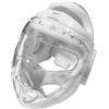 Playwell WKF Karate Competition - Protezione per la testa, colore bianco, taglia M