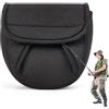 Generic Custodia per mulinello da mosca, borsa imbottita ispessita per mulinelli da pesca a mosca, protegge da polvere e graffi, copertura impermeabile per mulinelli da viaggio e uso all'aperto, per gli