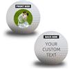 ROSEEKA Palline da golf personalizzate fronte/retro con il tuo nome, logo o testo per regali unici ed eventi indimenticabili per gli amanti del golf, i tornei e le occasioni speciali