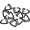 Perfeclan 10pcs Moschettone Triangolare con
