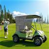10L0L Parasole per carrello da golf per 2 passeggeri per Yamaha G29 Drive & Drive 2 dal 2007 al 2016, protezione dai raggi UV e dal calore, parasole in rete di poliestere, copertura completa del tetto
