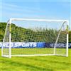 FORZA Porte da calcio FORZA Garden [9 misure] | Porte da calcio resistenti alle intemperie | Montaggio rapido: ogni gol conta! (Porta Da Calcio Locking, 2,4m x 1,2m)