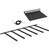 Hellery Porta Tavola da Surf Supporto Verticale Rastrelliera da Muro Espositore per 6 Tavole E Organizzatore per con Costruzione Resistente Adatto per Sp, 1 pz