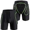 Irfora Pantalone Imbottito per La Protezione Dell'Anca con Armatura Anca Verde da Uomo - per Lo Snowboard Pattinaggio su Pista da Sci - per La Vita 23,6 -33,8 Altezza 165-170 Cm Peso 55-65 kg