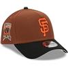 New Era Atlanta Braves MLB Harvest World Series 1995 Brown Black 9Forty A-Frame Snapback cap - One-Size